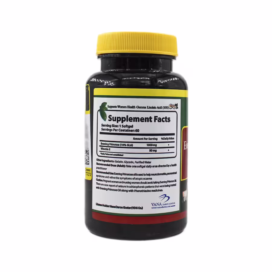 کپسول ژلاتینی نرم ایوینینگ پرایم رز 1000 میلی گرم نورم لایف 60 عددی 2