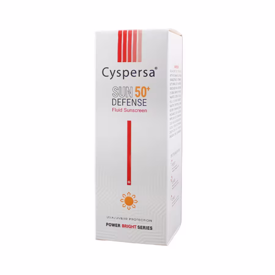 فلوئید ضدآفتاب و روشن کننده SPF50 سیسپرسا 50 میلی لیتر