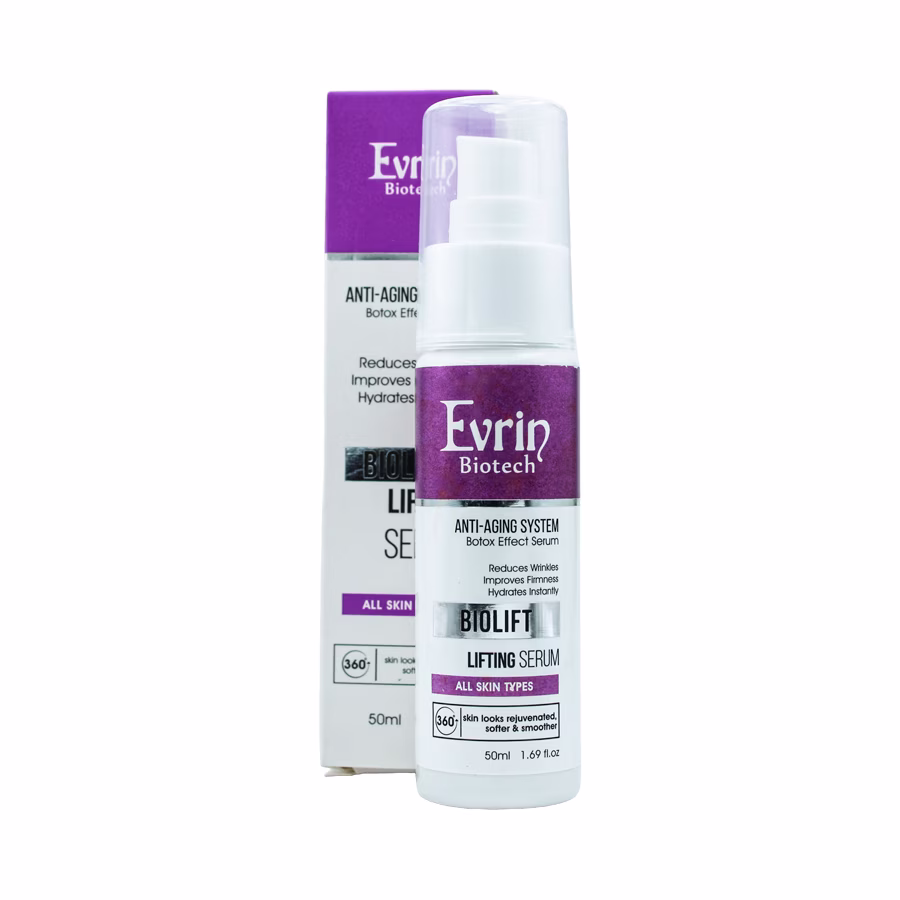 سرم ضد چروک و سفت کننده بیو لیفت اورین شبه بوتاکس مناسب برای انواع پوست 50 میلی لیتر 4