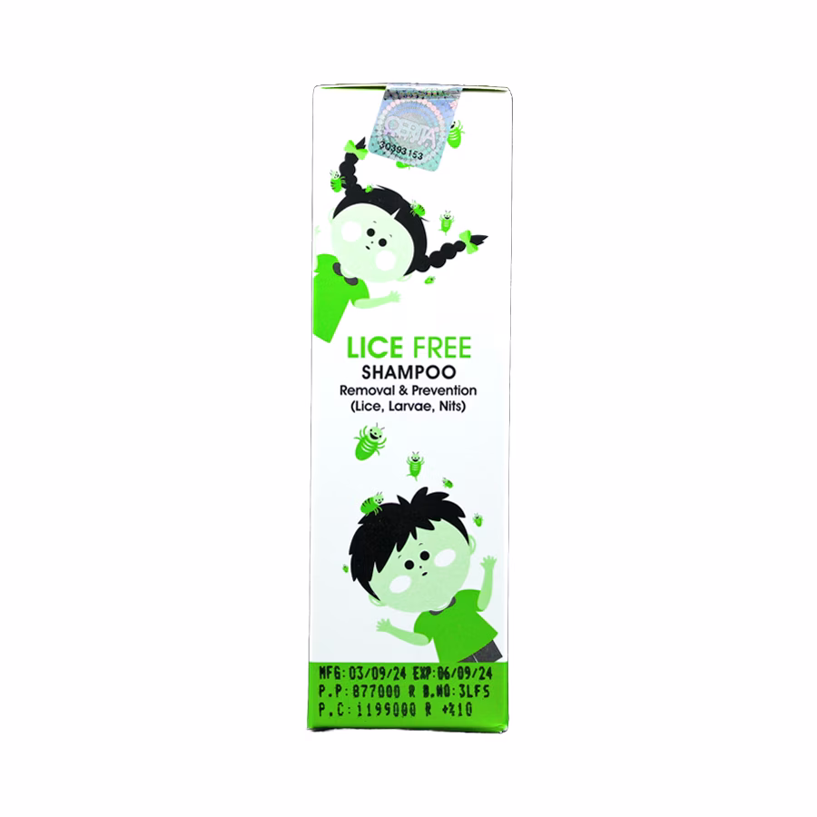 شامپو لایس فری سریتا 95 میلی لیتر 3