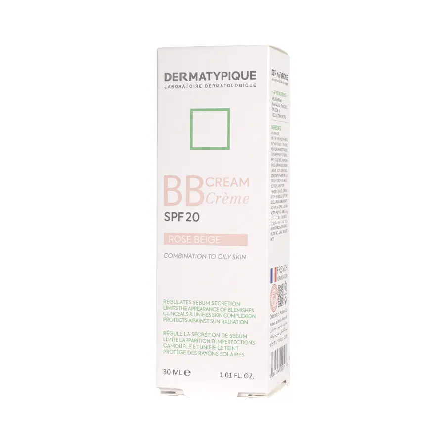 بی بی کرم رزبژ spf20 درماتیپیک 30 میلی لیتر