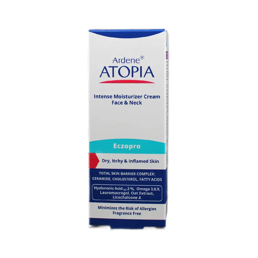 کرم مرطوب کننده صورت و گردن مناسب پوست خیلی خشک آتوپیا آردن 50 میلی لیتر 3
