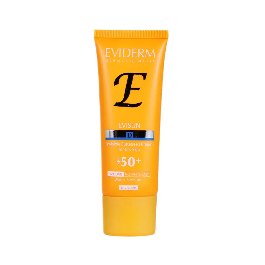 کرم ضد آفتاب پوست خشک اویسان دی اویدرم SPF50 بی رنگ 40 میلی لیتر 1