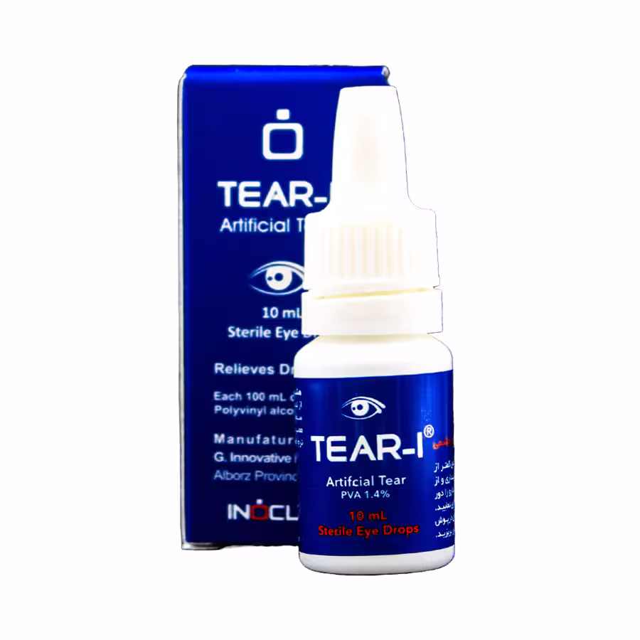 قطره استریل چشمی اشک مصنوعی تیر آی 10 میلی لیتر 4