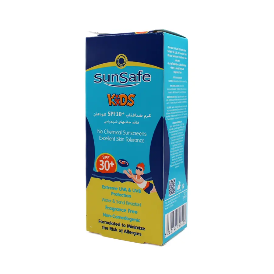 کرم ضدآفتاب کودکان SPF30 سان سیف 50 گرم